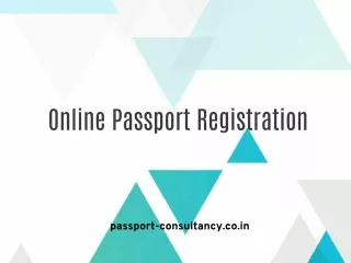 Online Passport Registration, Process, And Types Of Passport