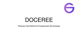 HCP Marketing Platform | Doceree