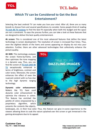 tcl india