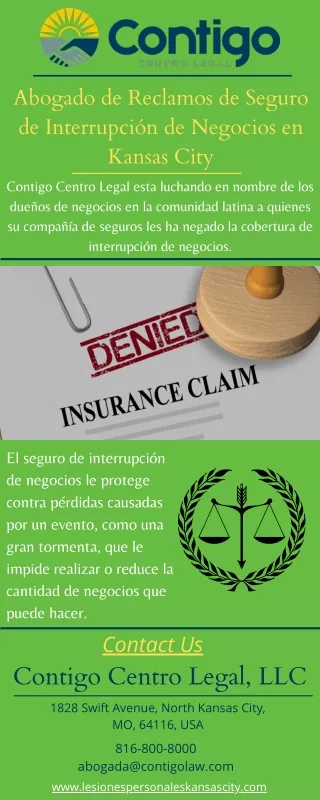 Business Interruption Insurance Claims Attorney in Kansas City