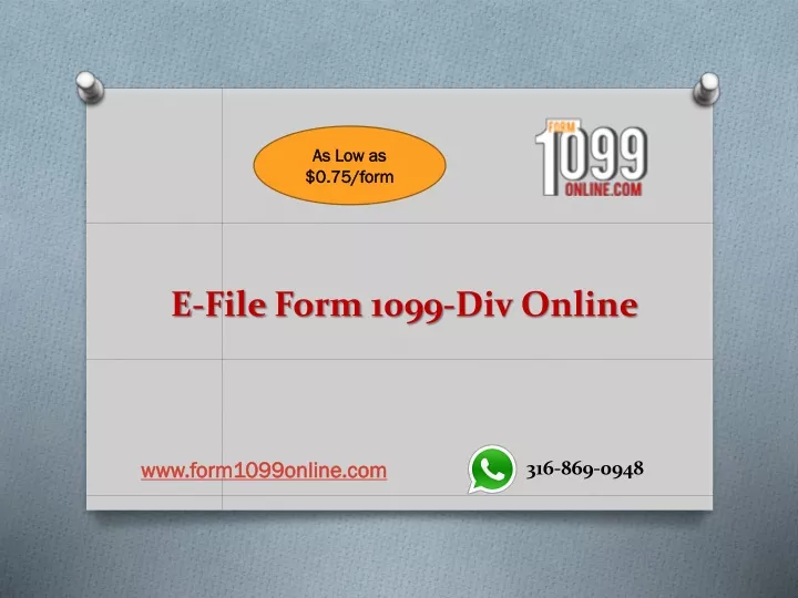 e file form 1099 div online