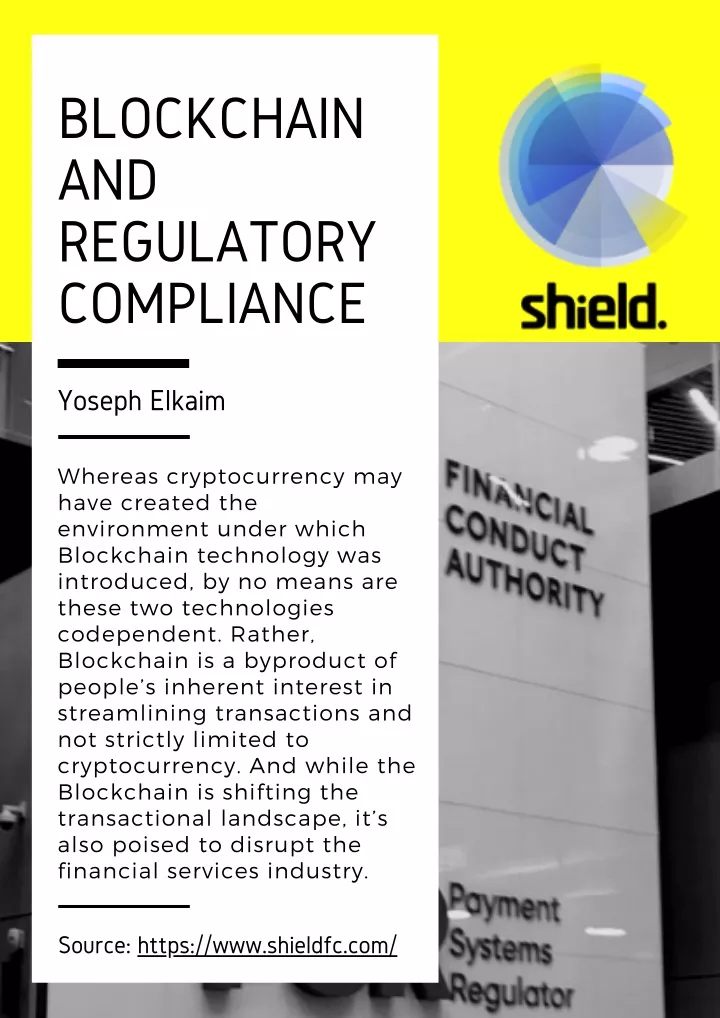 blockchain and regulatory compliance
