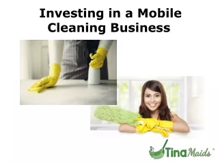 Investing in a Mobile Cleaning Business