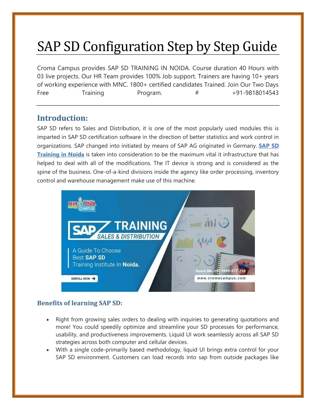 PPT - SAP SD Configuration Step by Step Guide PowerPoint Presentation ...