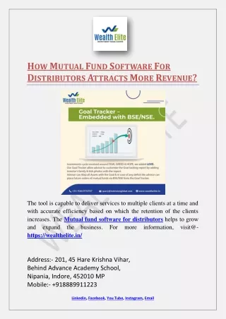 h ow m utual f und s oftware f or d istributors