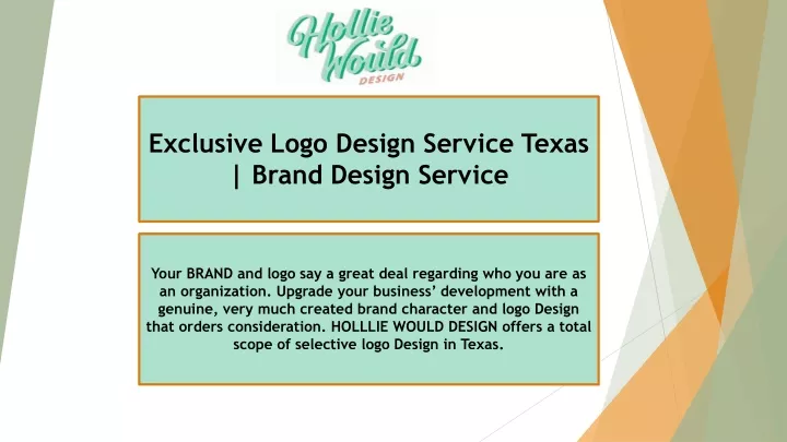 exclusive logo design service texas brand design