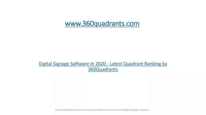 www 360quadrants com