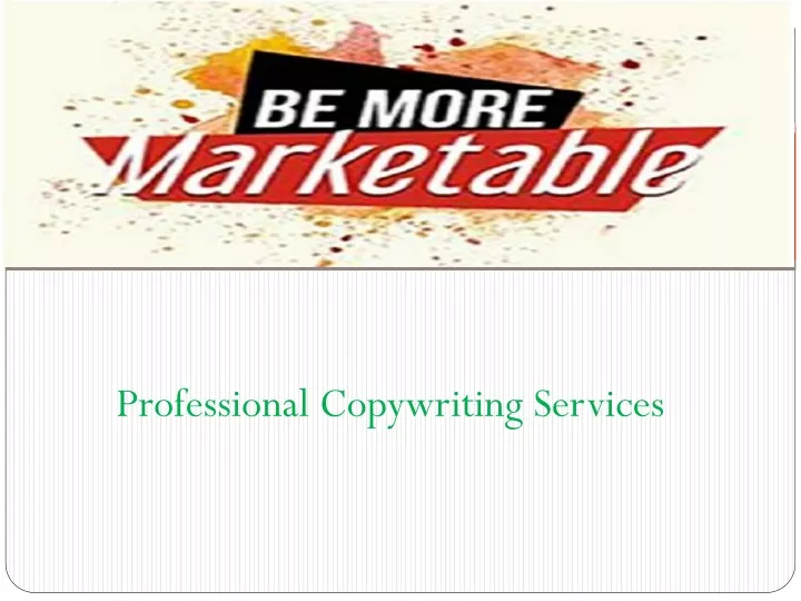 professional copywriting services