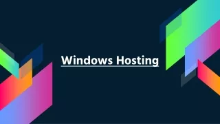 windows hosting