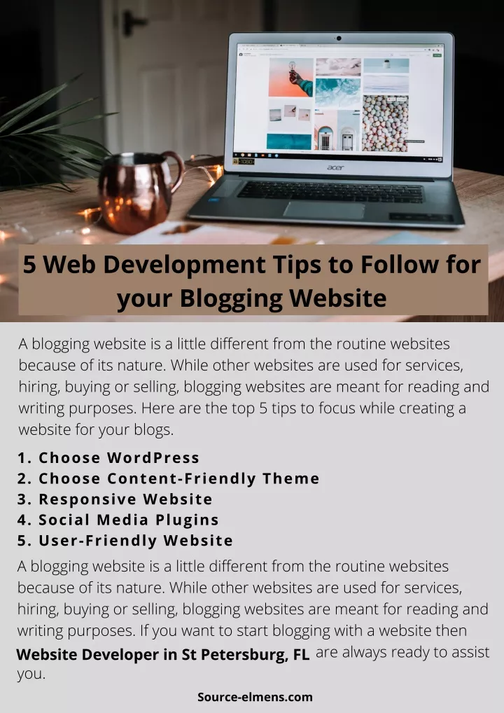 5 web development tips to follow for your