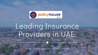 Best Insurance Policy In UAE