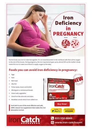 Anemia and Pregnancy | Iron Catch