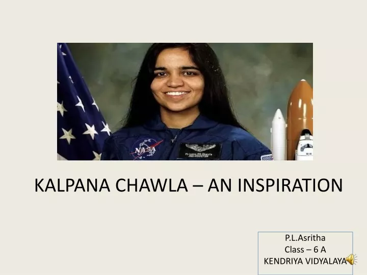 kalpana chawla an inspiration