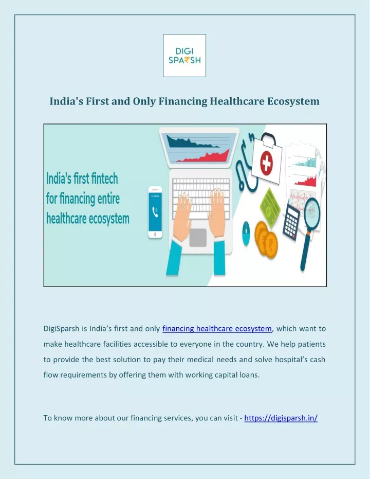 india s first and only financing healthcare