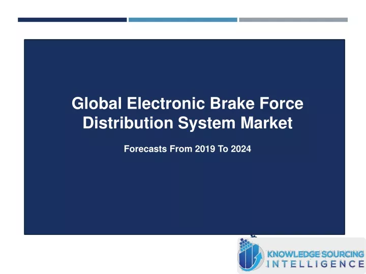 global electronic brake force distribution system