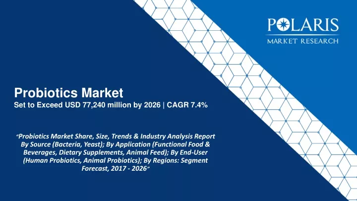 probiotics market set to exceed usd 77 240 million by 2026 cagr 7 4