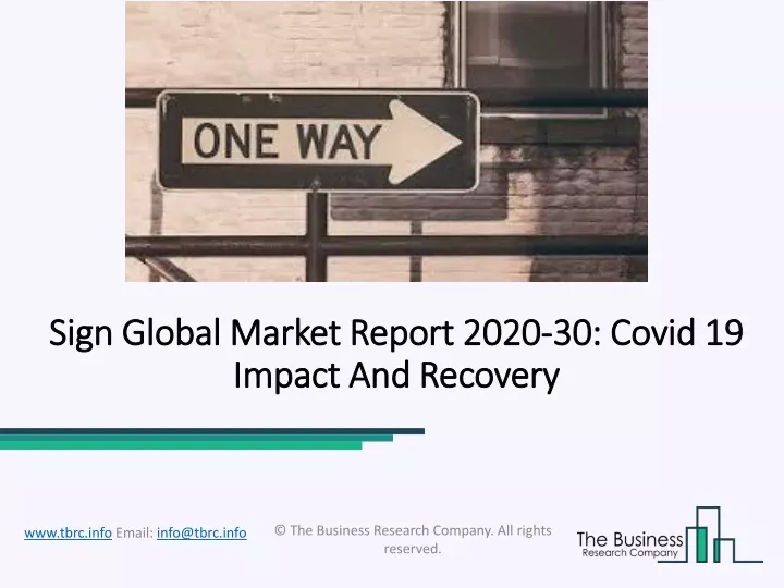 sign sign global market report 2020 global market