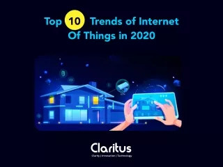 Top 10 trends of internet of things in 2020