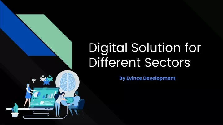 digital solution for different sectors