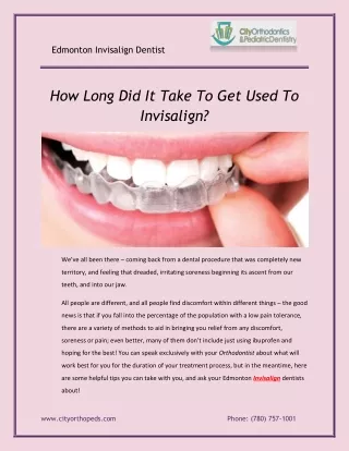 edmonton invisalign dentist
