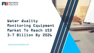 water quality water quality monitoring equipment
