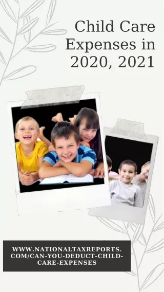 child care expenses in 2020 2021