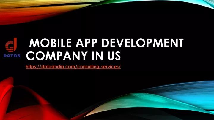 mobile app development company in us