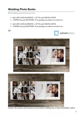 wedding photo books
