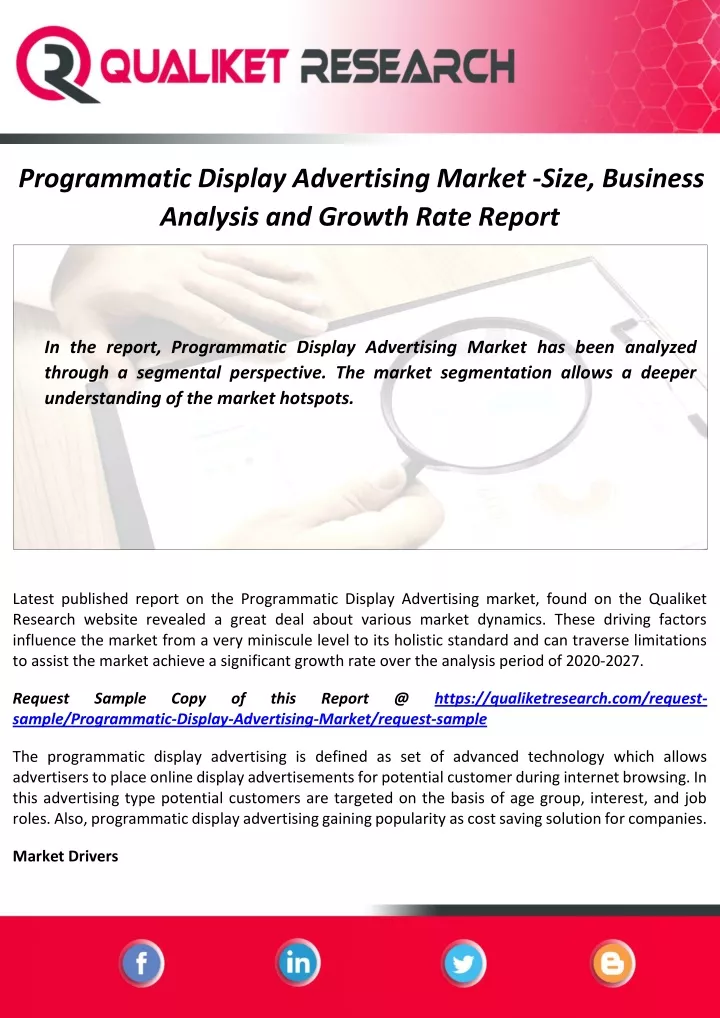 programmatic display advertising market size