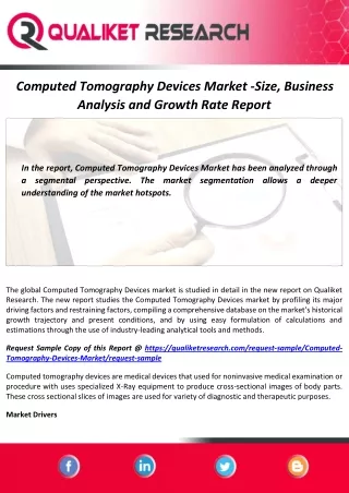 computed tomography devices market size business