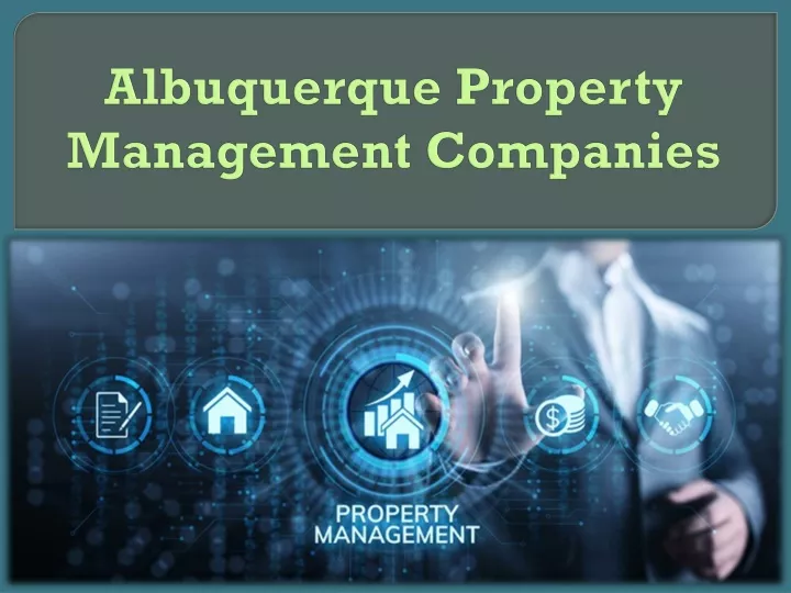 albuquerque property management companies