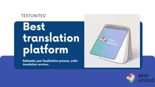 Best Machine Translation Engines So Far - Text United