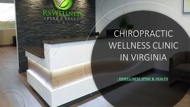 chiropractic wellness clinic in virginia