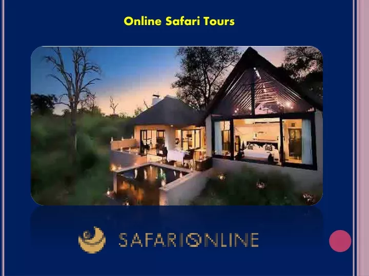 online safari tours