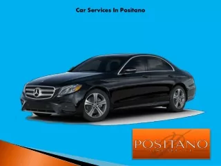 car services in positano