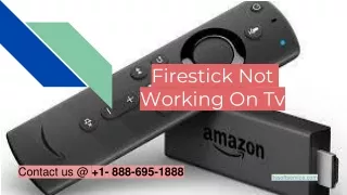 Fire stick not working- Fix the issues