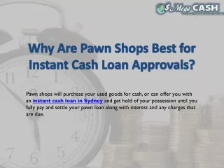 Need Instant Cash Loan? Know How Pawn Shops Offers Cash Loans Faster