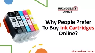 Why People Prefer To Buy Ink Cartridges Online?