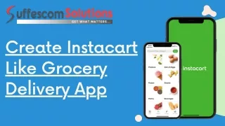 create instacart like grocery delivery app