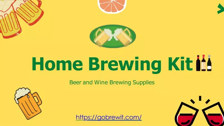 home brewing kit