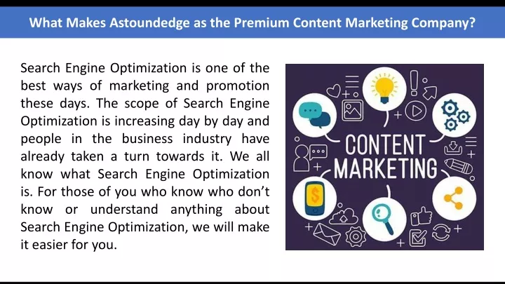 what makes astoundedge as the premium content