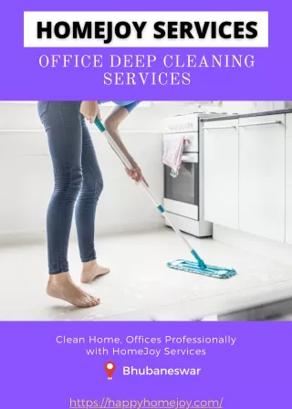 Office Deep Cleaning Services