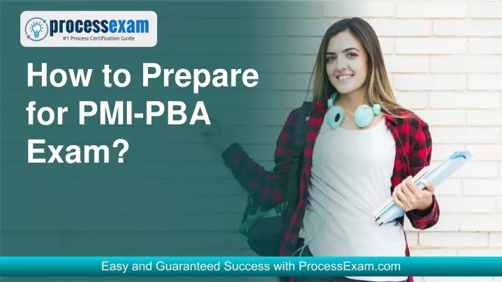 how to prepare for pmi pba exam