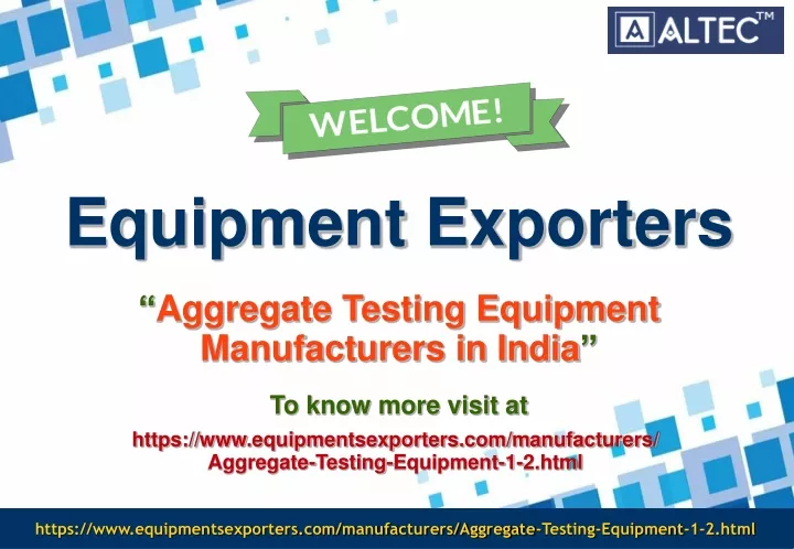 equipment exporters