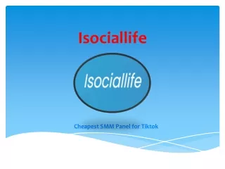 Isociallife