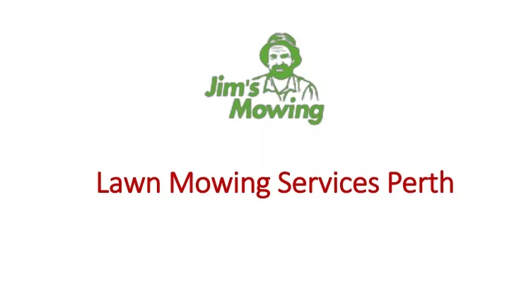 lawn mowing services perth