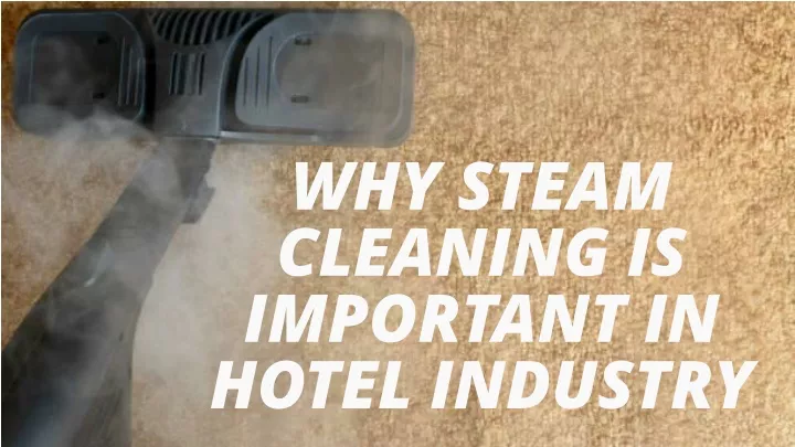 why steam cleaning is important in hotel industry