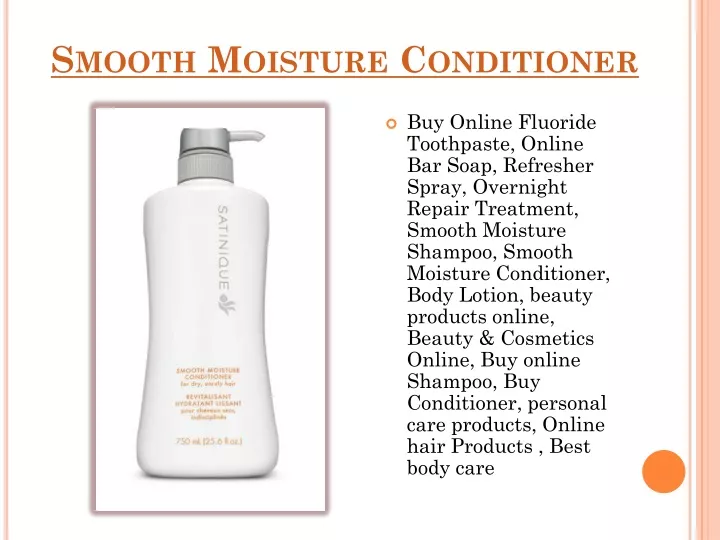 smooth moisture conditioner