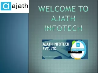 Top Mobile App Development Company - Ajath Infotech