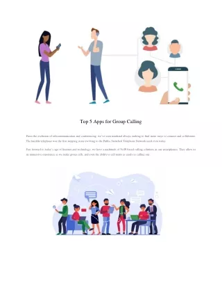 top 5 apps for group calling
